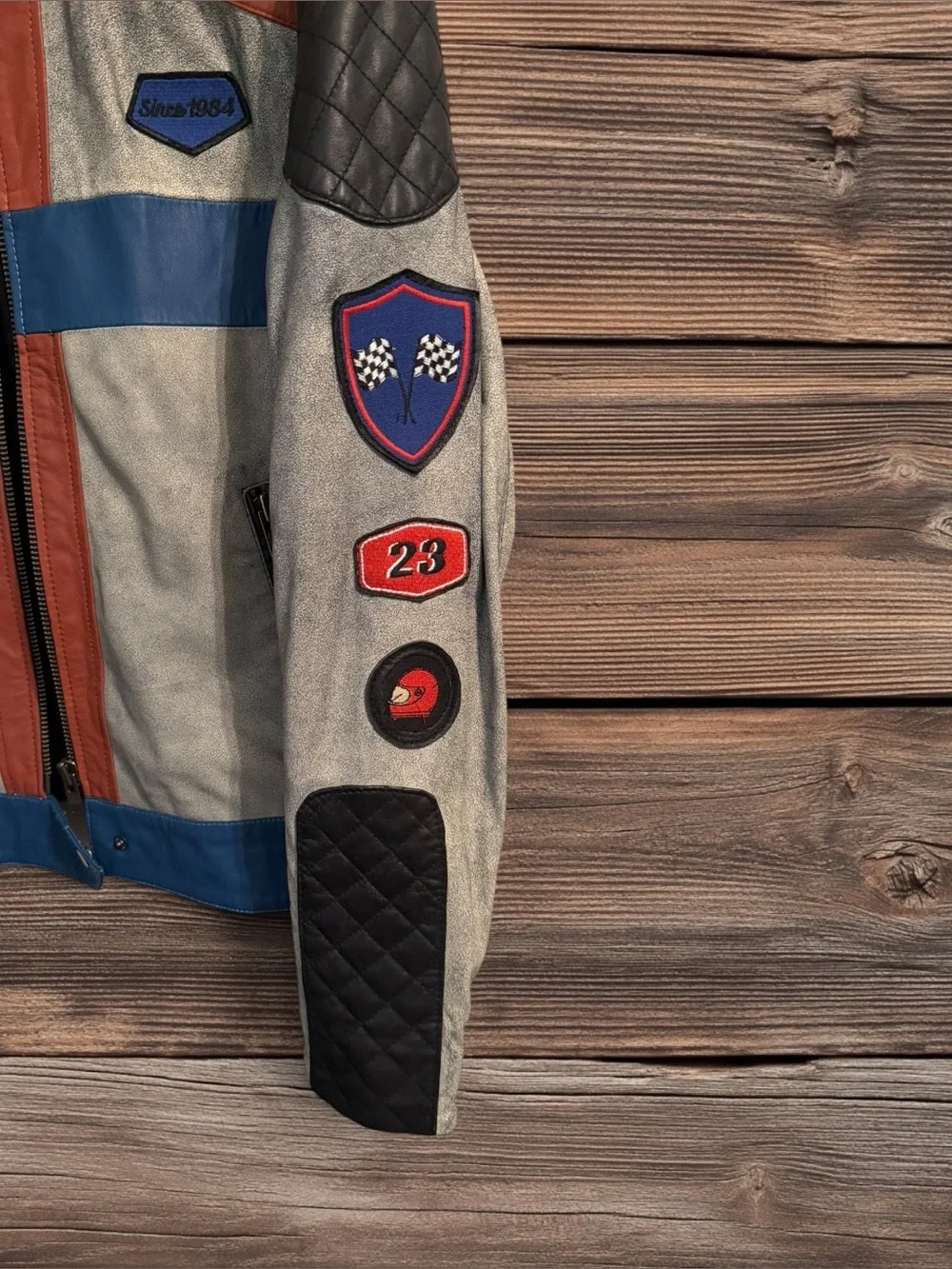 Muubaa Racing Moto Jacket Size L - Picture 9 of 16